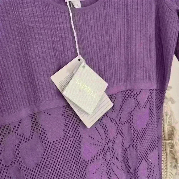 La Perla 1399.00 Waves beach cover up 🏝️ size large stunning new with  tags - Picture 2 of 3